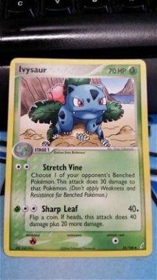 Ivysaur  35/100 Ex Crystal Guardians nm