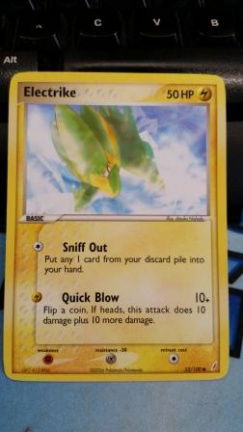 Electrike 52/100 Ex Crystal Guardians - nr. 1