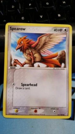 Spearow 61/100 Ex Crystal Guardians - nr. 1