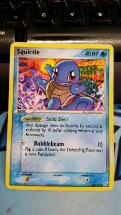 Squirtle 64/100 Ex Crystal Guardians - nr. 1