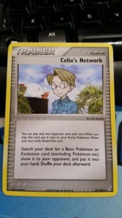 Celio's Network 73/100 Ex Crystal Guardians - nr. 1