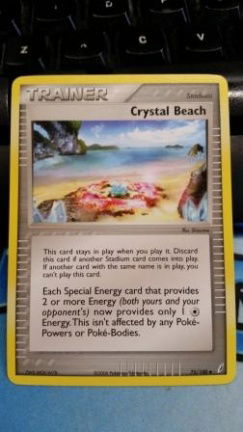 Crystal Beach 75/100 Ex Crystal Guardians - nr. 1
