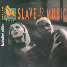 Twenty 4 Seven Featuring Stay-C And Nance ‎– Slave To The Music 2 Track CDSingle