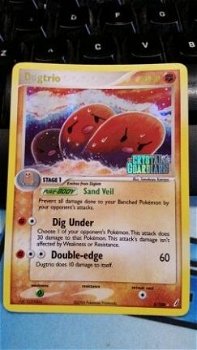 Dugtrio 5/100 Holo (reverse) Ex Crystal Guardians - 1