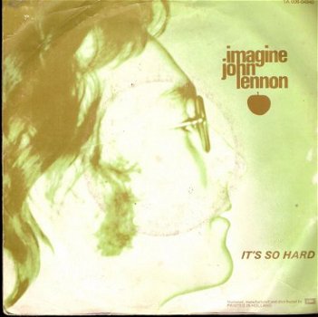 John Lennon ¬ Imagine - It's So Hard – Apple - Fotohoes - 1