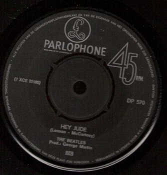 Beatles - Hey Jude - Revolution - Parlophone-1968 - 1
