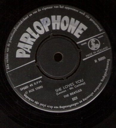 Beatles - She Loves You - I'll Get You - Parlophone 1963 - nr. 1
