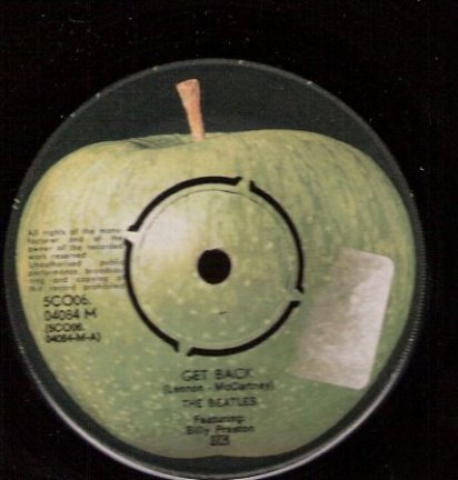 The Beatles - Get Back - Don't Let Me Down - Apple - 1969 - nr. 1