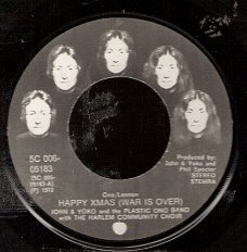 John Lennon ,  Oko Ono – Happy Xmas (War Is Over) - Apple