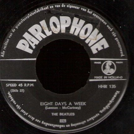 The Beatles - Eight Days A Week - Baby's In Black - 1964 - nr. 1