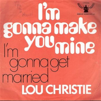 Lou Christie - I'm Gonna Make You Mine - fotohoes 1969 - 1