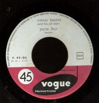Sidney Bechet and All Stars - Petite Fleur –Jazz klassieker - 1