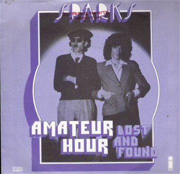 Sparks - Amateur Hour - Lost And Found - fraaie hoes -1974 - 1