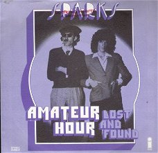 Sparks - Amateur Hour - Lost And Found - fraaie hoes -1974