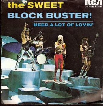 the Sweet - Block Buster - Need A Lot Of Lovin - FOTOHOES - 1