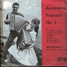 De Frisia's - EP' Accordeon Potpourri no 3' -  Fono Disc