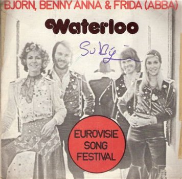 ABBA - Waterloo [English version] Songfestival 1974 FOTOHOES - 1