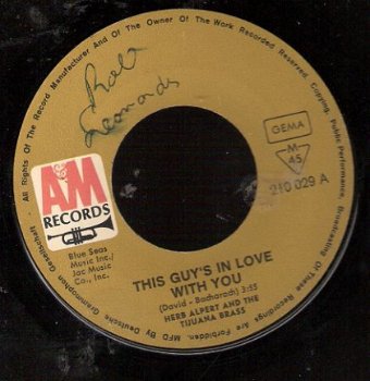Herb Alpert Tijuana Brass - This Guy's In Love With You - 2