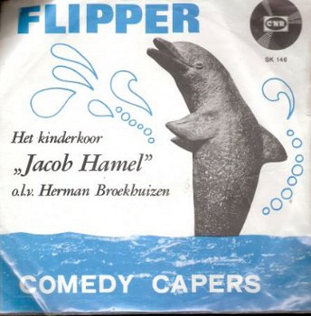 Kinderkoor Jacob Hamel -Flipper - Comedy Capers -Rood Vinyl - 1