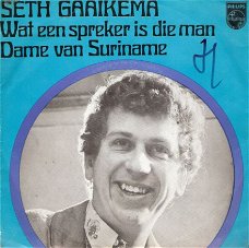 Seth Gaaikema - Wat Een Spreker Is Die Man -Fotohoes - 1969