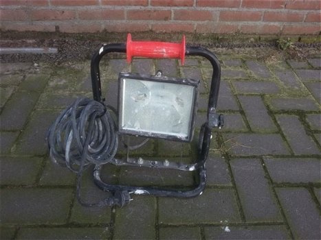 statief met bouwlamp 500 watt - 1