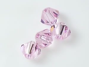 Swarovski 5301 Rosaline 6mm 5 Stuk - 1