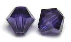 Swarovski 5328 Purple Velvet 6mm 5 Stuk