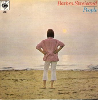Barbra Streisand - EP 'People' - 1964 - fraaie FOTOHOES - 1