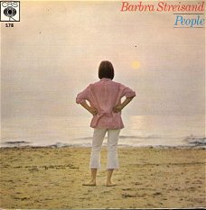 Barbra Streisand  - EP 'People'  - 1964 - fraaie FOTOHOES