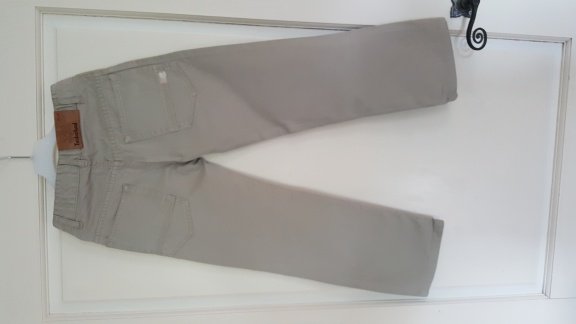 Timberland ecru 5-pocket broek pantalon maat 140 - 3