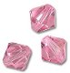 Swarovski 5328 Light Rose 6mm 5 Stuk. - 1 - Thumbnail