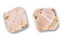 Swarovski 5328 Light Peach 6mm 5 Stuk - 1 - Thumbnail