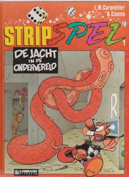 Stripspel 1 De jacht in de onderwereld hardcover - 1