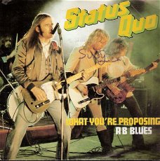Status Quo - What You're Proposing - AB Blues -FOTOHOES