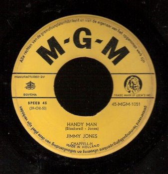 Jimmy Jones - Handy Man - The Search Is Over -R&B/soul 1959 - 1