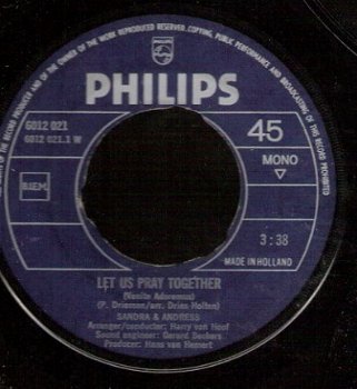 Sandra & Andres - Let Us Pray Together - Nederpop 1970 - 1