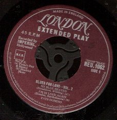 Fats Domino  - EP "Blues For Love" vol.2 -London RED 1062