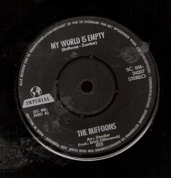 Buffoons - My World Is Empty –NEDERPOP 1970 - 1