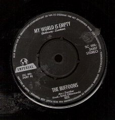 Buffoons  - My World Is Empty –NEDERPOP 1970