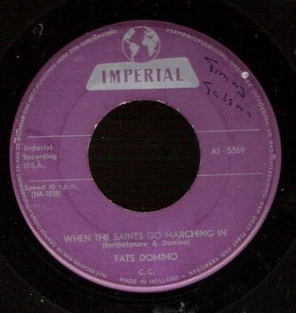 Fats Domino - When The Saints - Telling Lies -R&B 1959 - 1
