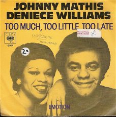 Johnny Mathis Deniece Williams-Too Much, Too little Too Late