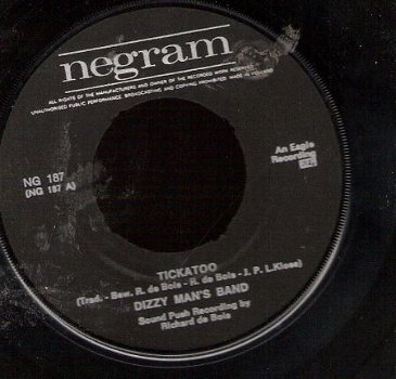 Dizzy Mans Band - Tickatoo - My Love - nederpop -1970 - 1