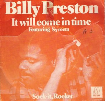 Billy Preston - It Will Come In Time (ft Syreeta ) Motown - 1