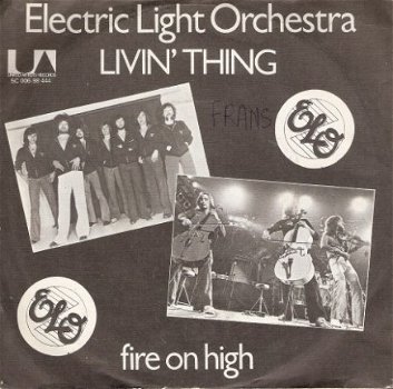 Electric Light Orchestra- Livin' Thing- Fire On High-1976 - 1