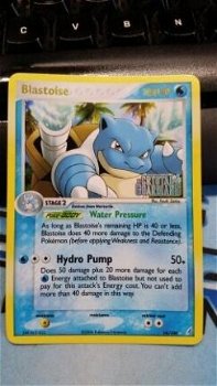 Blastoise 14/100 Rare (reverse) Ex Crystal Guardians nm - 1