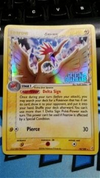 Fearow 18/100 Rare (reverse) Ex Crystal Guardians - 1