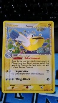 Pelipper 26/100 Rare (reverse) Ex Crystal Guardians - 1