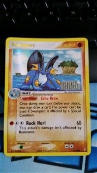 Swampert 27/100 Rare (reverse) Ex Crystal Guardians - 0