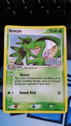 Grovyle 32/100 (reverse) Ex Crystal Guardians - nr. 1