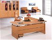 office manager tafel, houten uitvoerend bureau, meubilair - 1 - Thumbnail